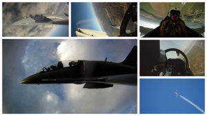 vol en avion de chasse
