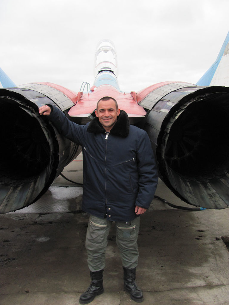 vol en avion de chasse MiG-29