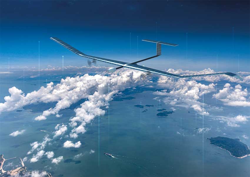 Airbus Zephyr drone solaire