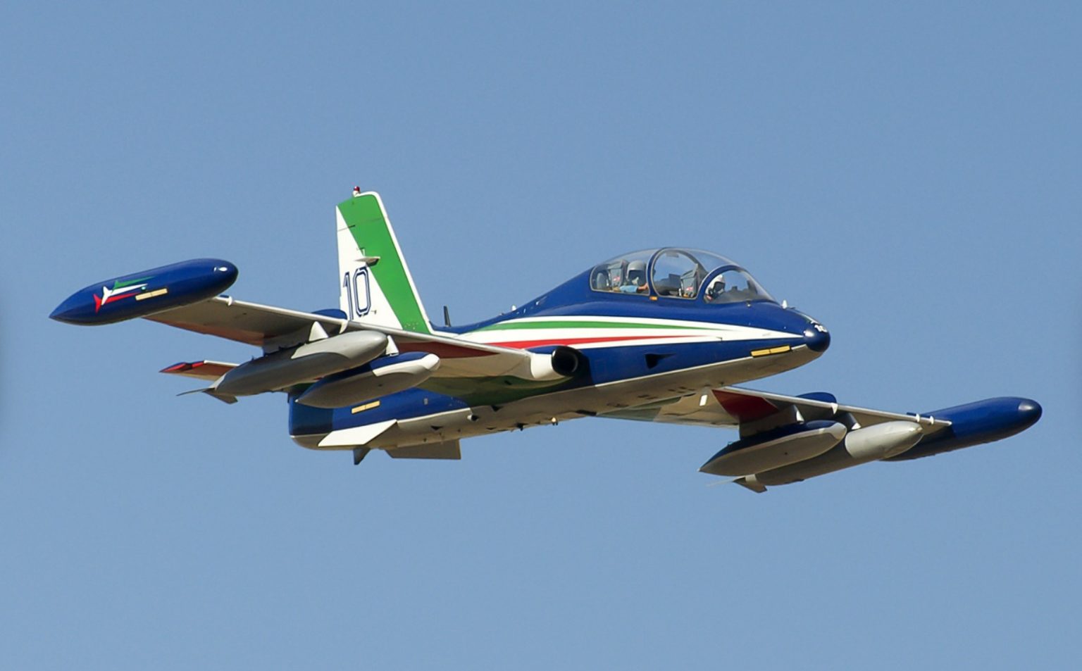 aermacchimb339aviondechasse Vol en avion de chasse