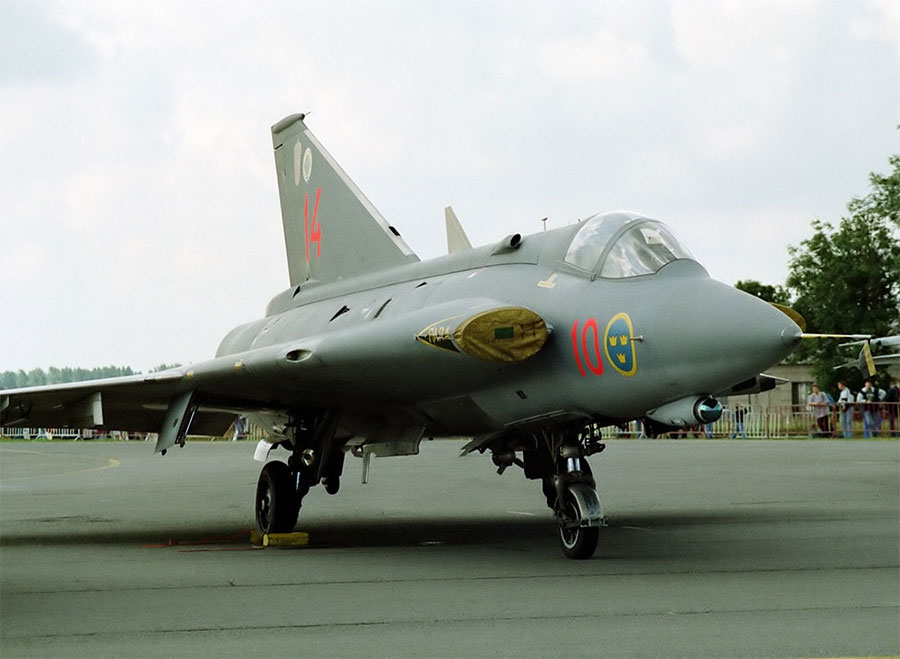 Saab J35 Draken (Dragon / Kite)