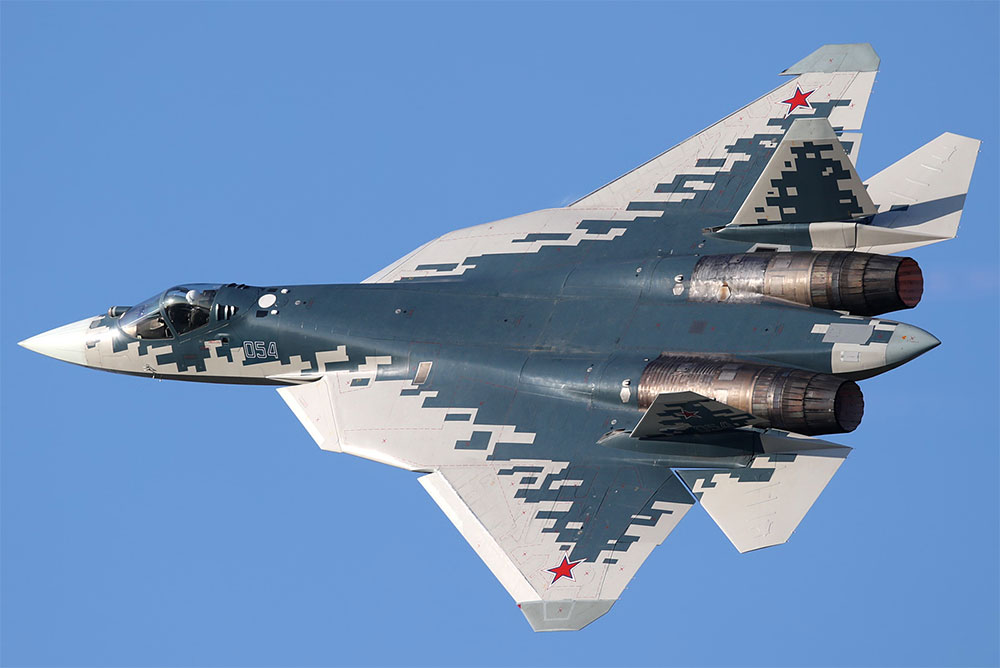 Su-57 avion de chasse