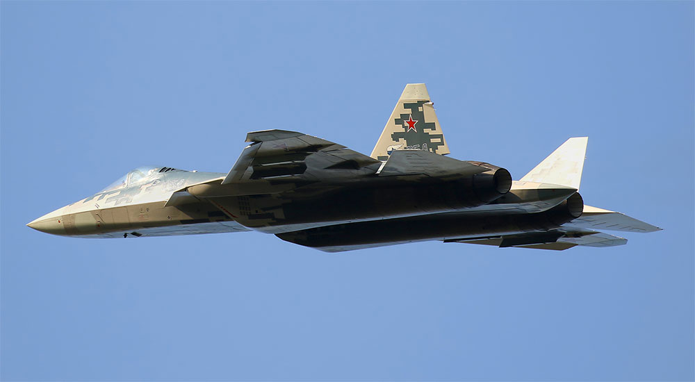 avion de chasse Su-57