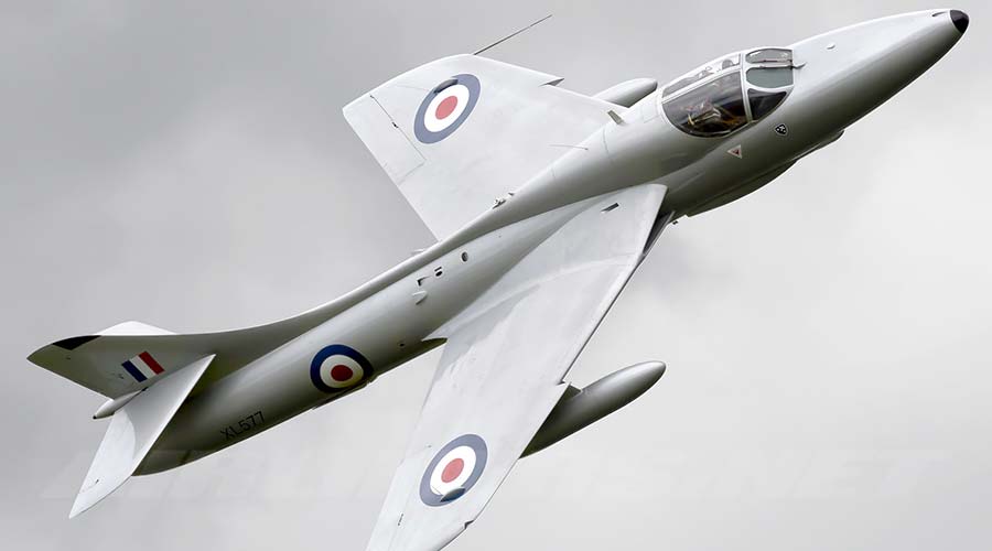 Vol Hawker Hunter Kemble