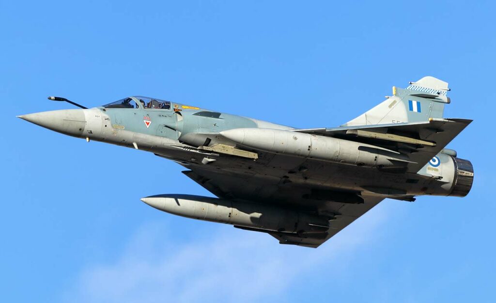 Les caractéristiques techniques du Mirage 2000