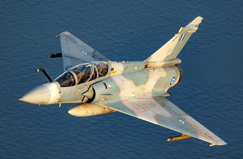 Les caractéristiques techniques du Mirage 2000