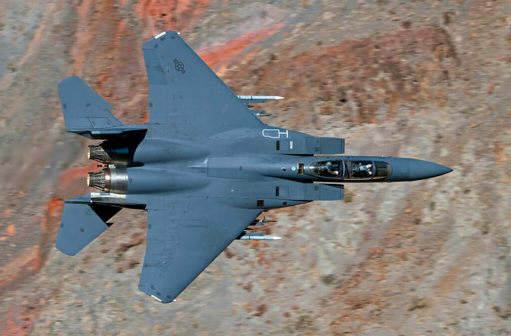 Les missions de combat du F-15C et F-15E Strike Eagle pendant l'opération Tempête du Désert