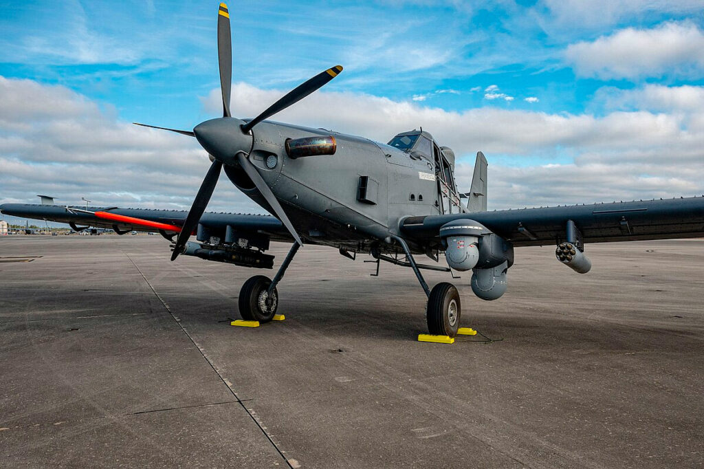 L'US Air Force dévoile le Skyraider II, un avion d'attaque léger polyvalent