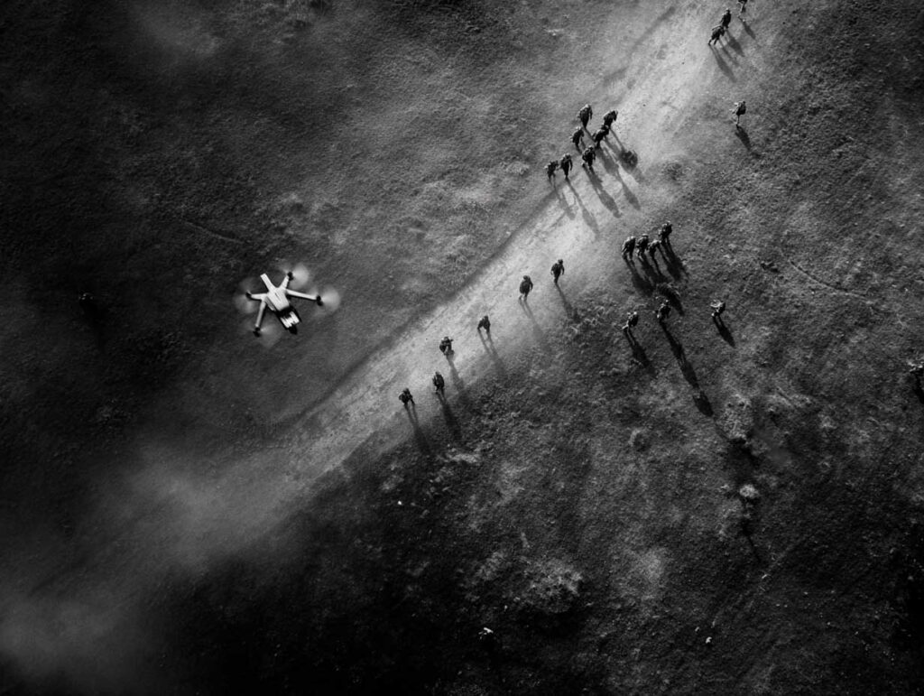 Drones militaires : un outil psychologique redoutable sur le champ de bataille