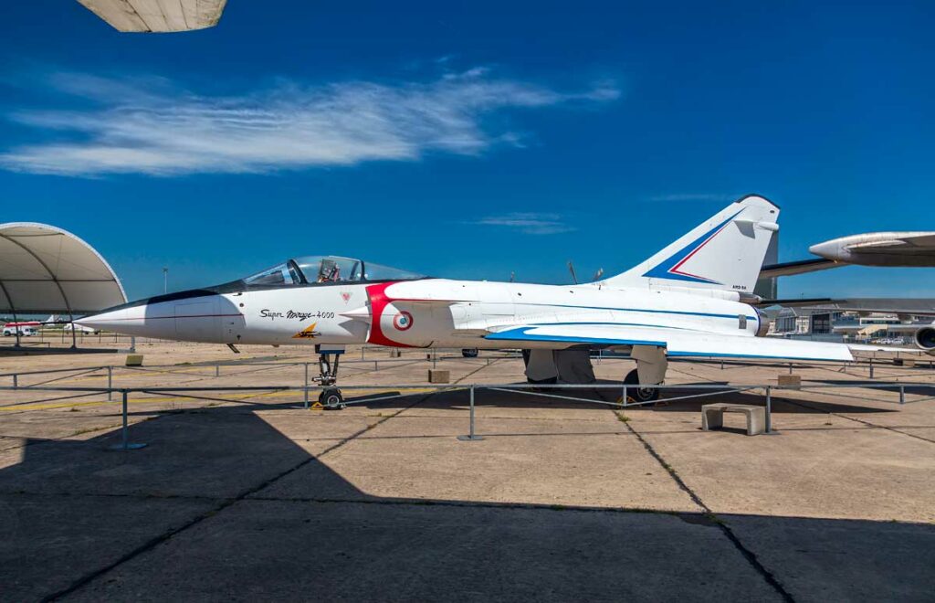 Mirage 4000 cockpit bulle