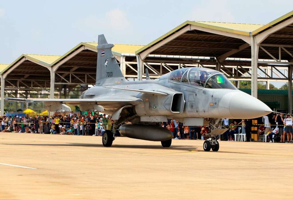 Le pari du Gripen E/F de Bangkok face aux géants américains