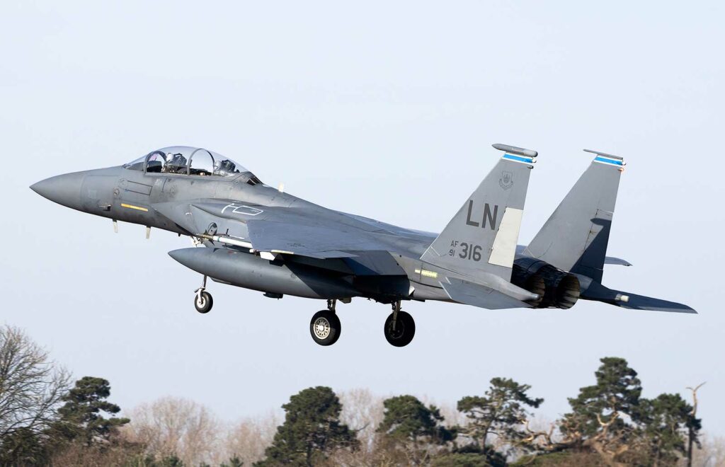 EPAWSS : la suite EW qui modernise le F-15E pour le combat contemporain