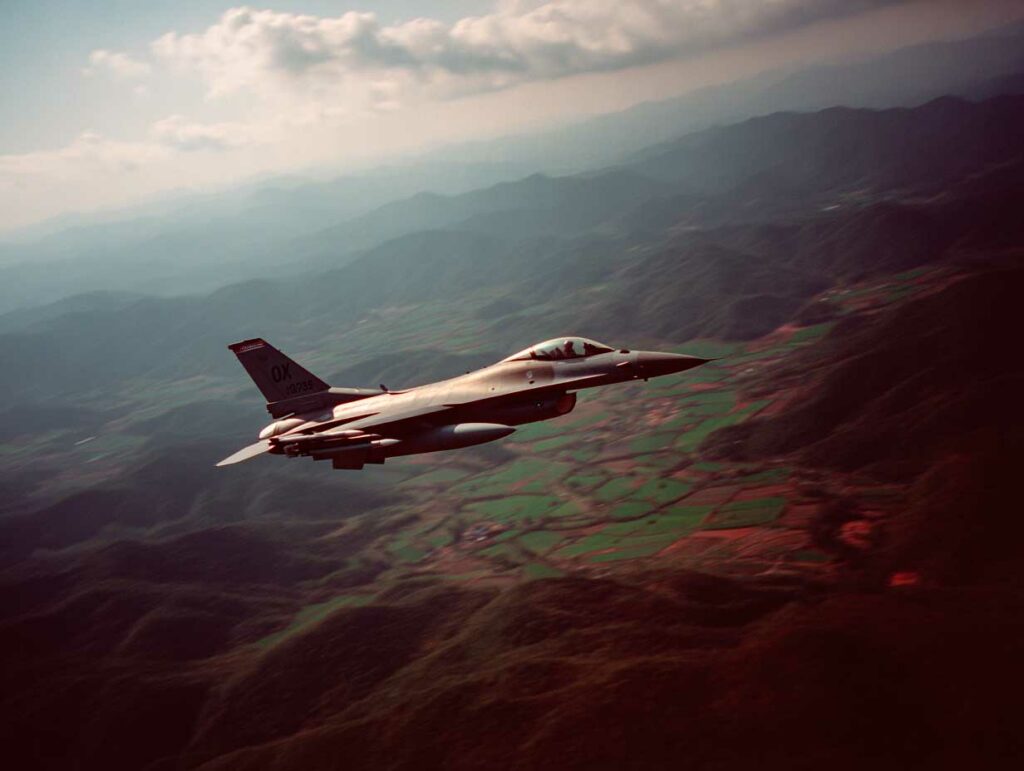 F-16 USA Corée du Nord