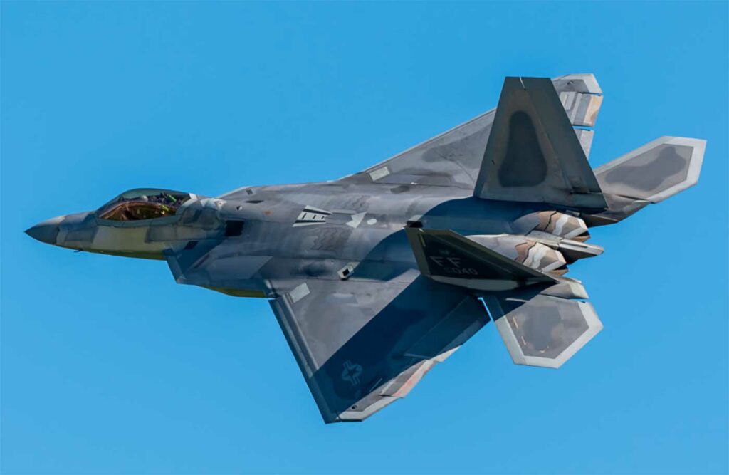 structure du F-22 Raptor