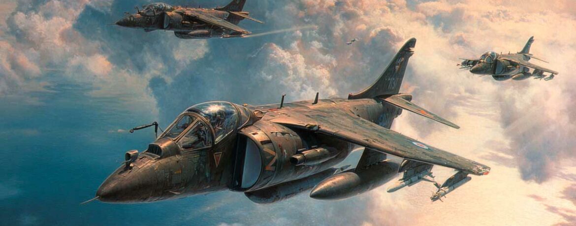 Falklands 1982 : Le Sea Harrier face aux Mirage III et Skyhawk argentins