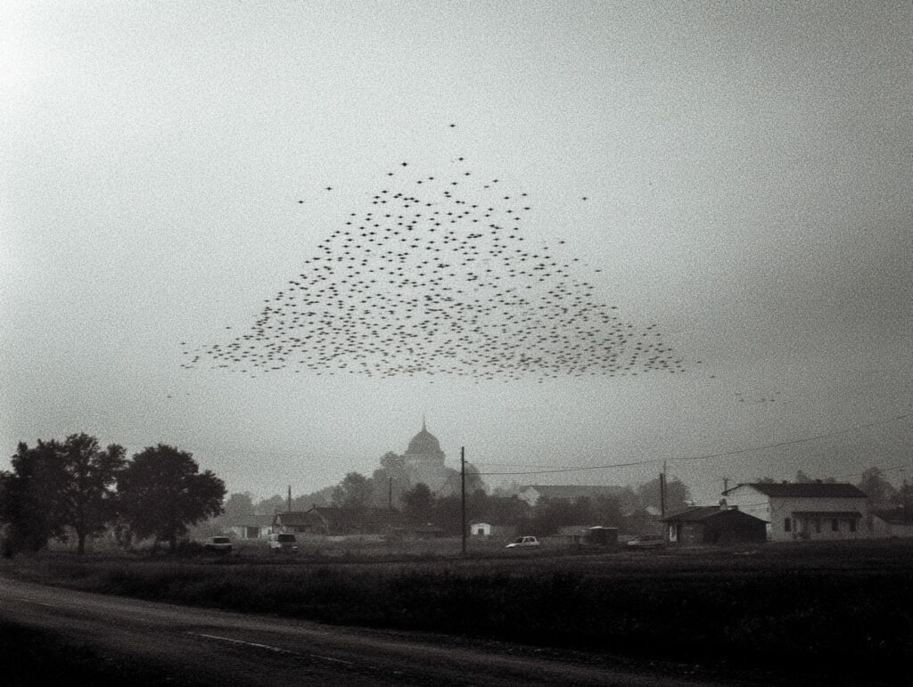 drone swarm essaim de drones