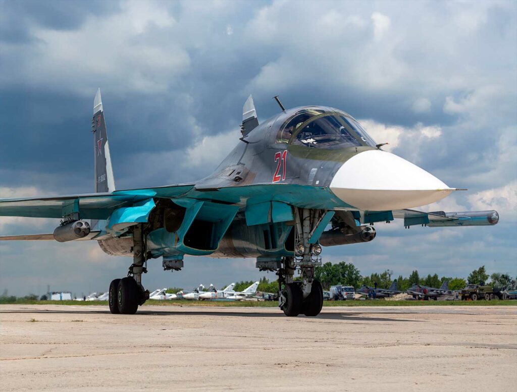 SU-34 Fullback Russie