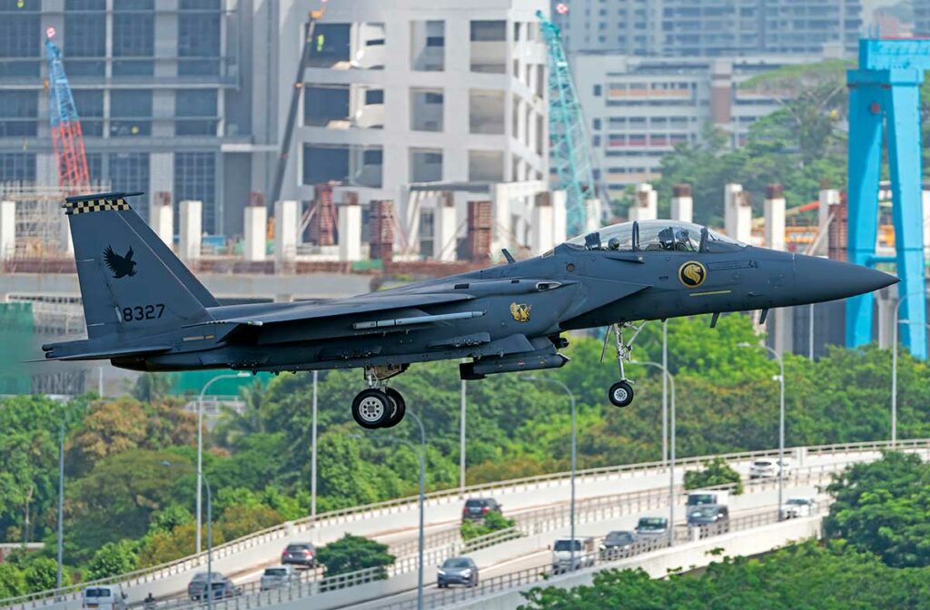 armée de l'air Singapour