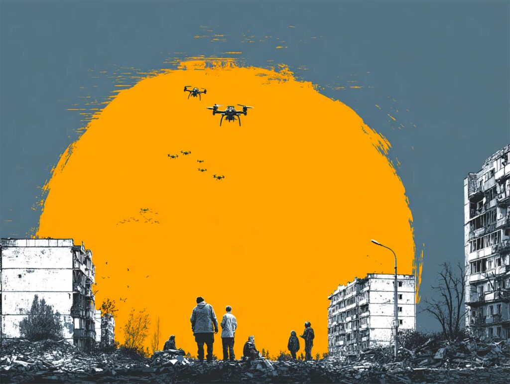 les drones guerre en ukraine